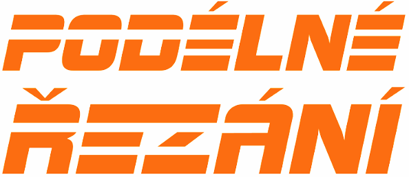 Podélné řezání logo
